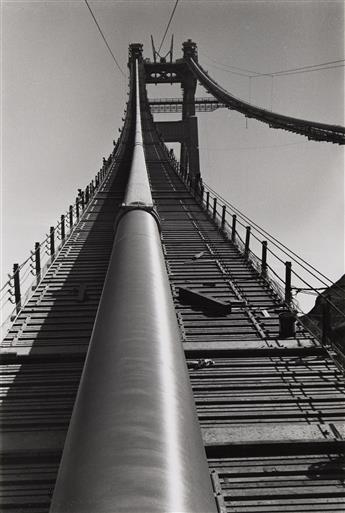 PETER STACKPOLE (1913-1997) A suite of five photographs documenting the construction of the Bay Bridge in San Francisco. 1935-36; print